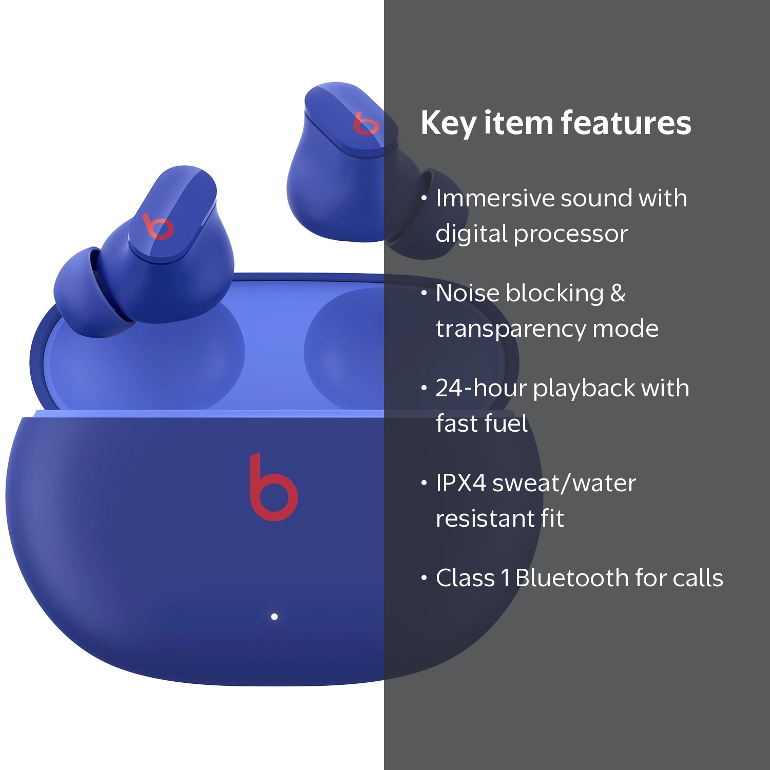 Beats Studio Buds – True Wireless Noise Cancelling Earphones