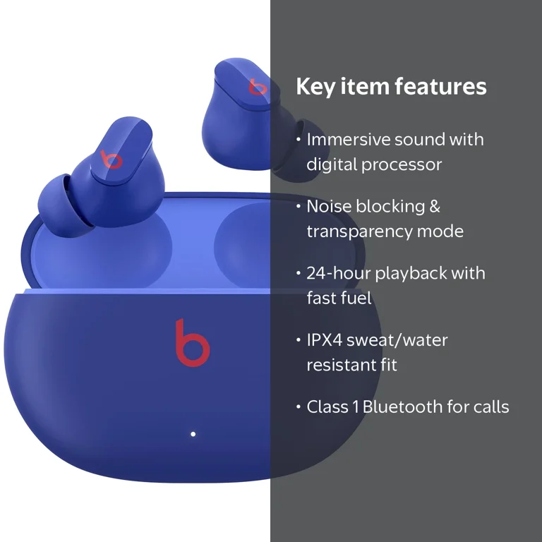 Beats Studio Buds – True Wireless Noise Cancelling Earphones