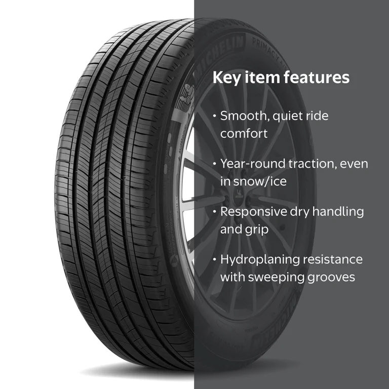 Michelin Primacy All-Season Touring 195/50R19 88H Tire - Walmart.com