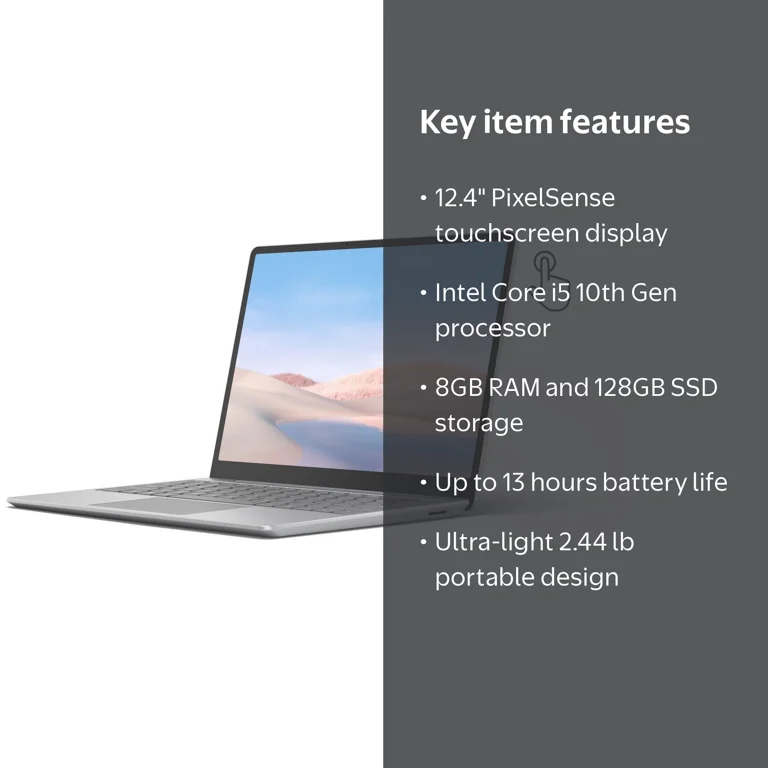 Microsoft Surface Laptop Go - 12.4