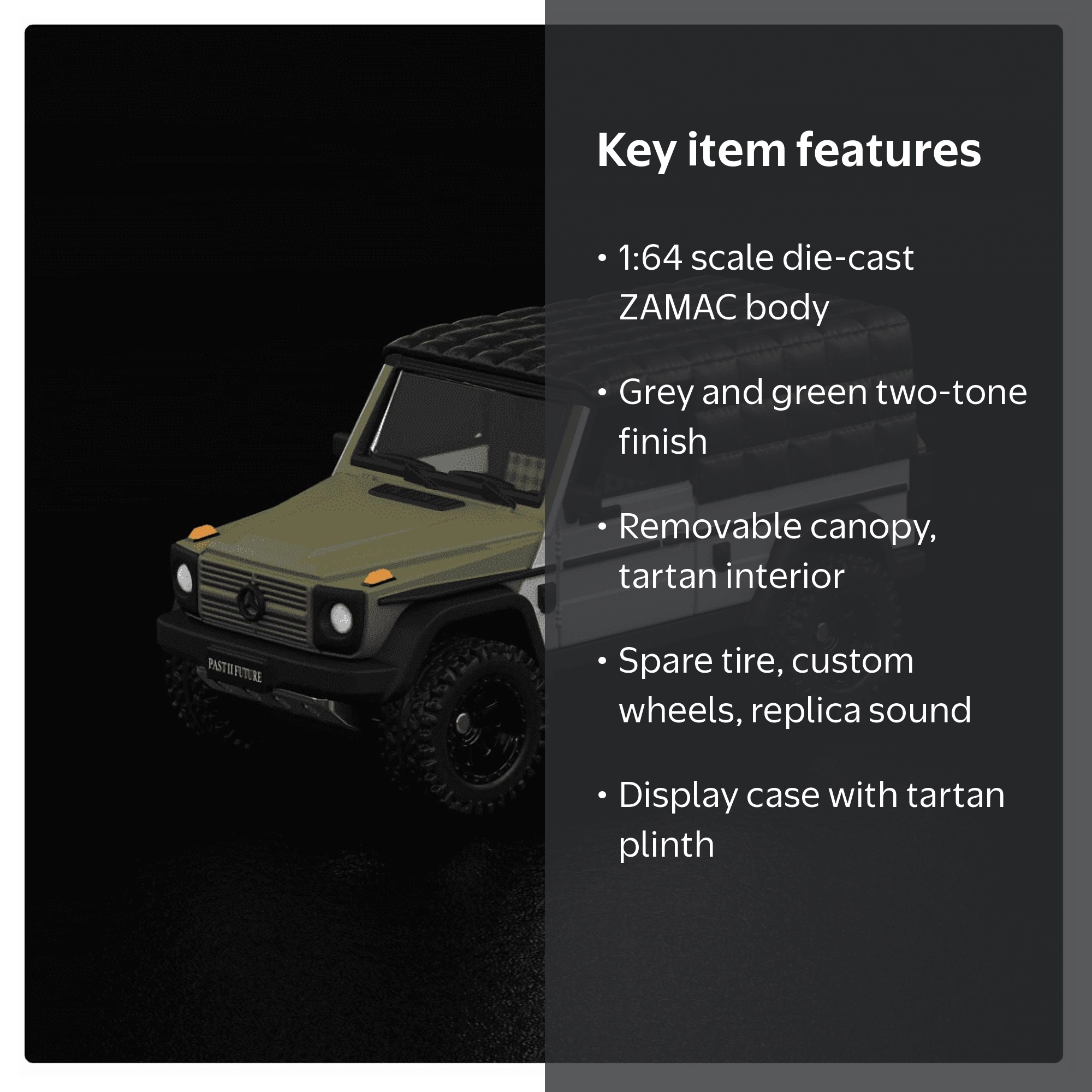 Mattel Hot Wheels x Mercedes-Benz Project G-Class Past II Future