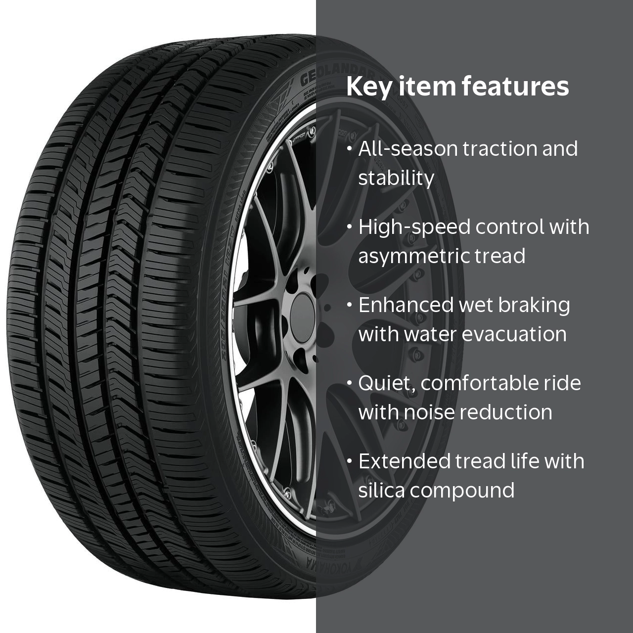 Yokohama Geolandar X-CV 265/60R20 112H All-Season SUV/Crossover