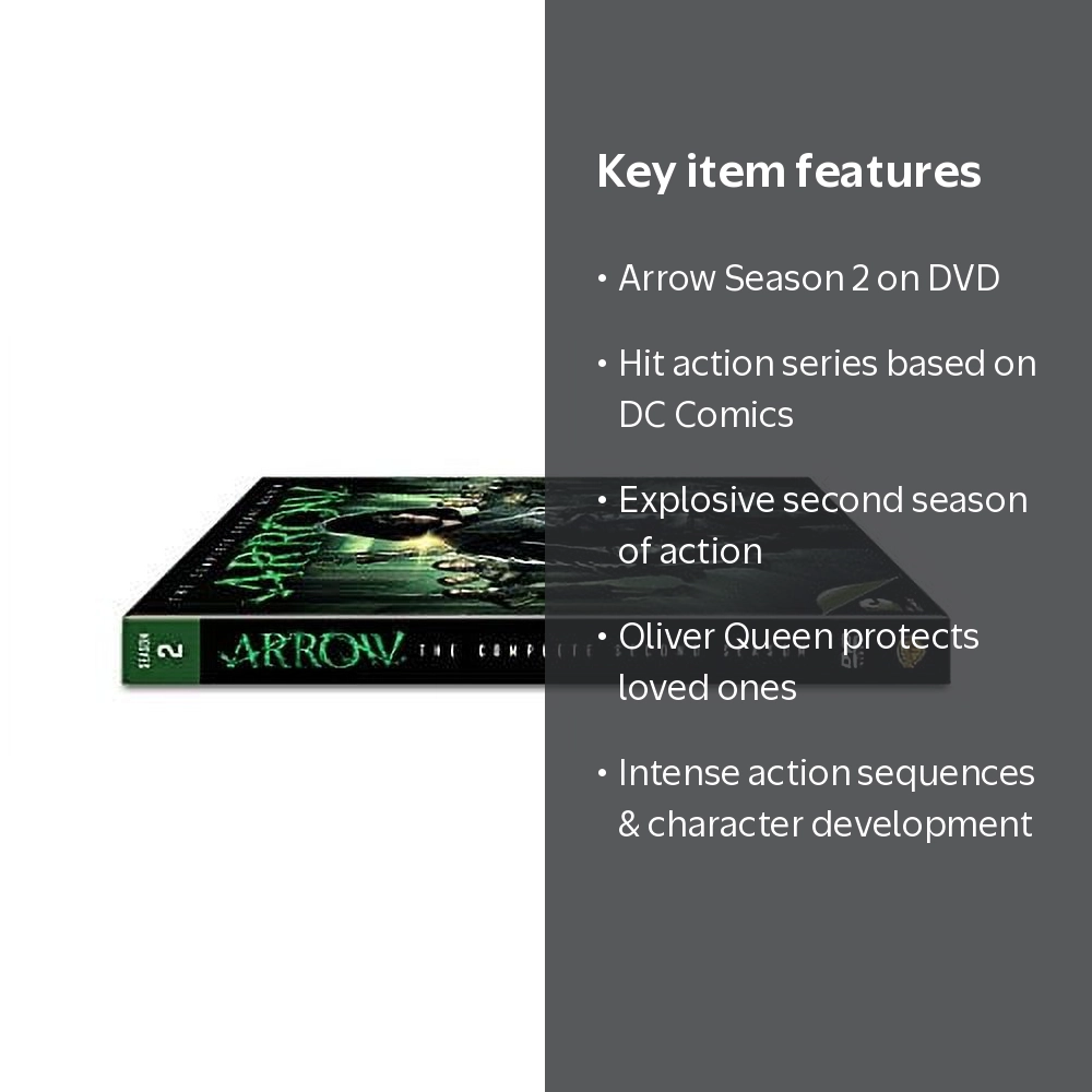 Arrow: The Complete Series (DVD), Season 2, Action & Adventure