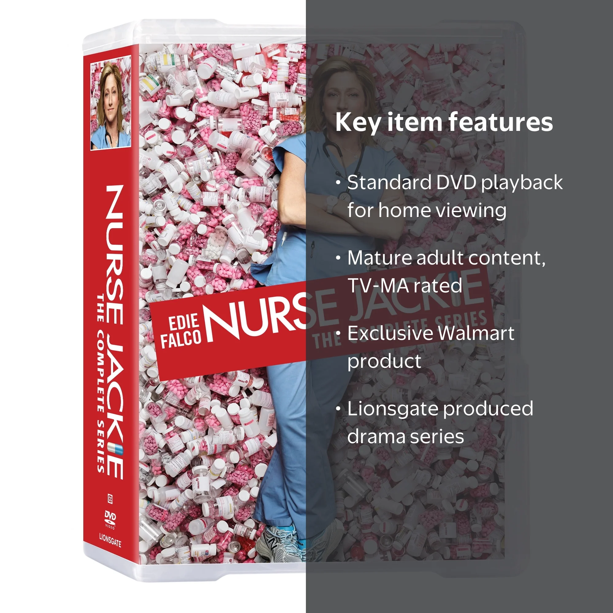 Nurse Jackie: The Complete Series (Walmart Exclusive) (DVD