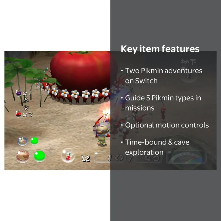 Pikmin 1+2 Bundle - Nintendo Switch - Walmart.com