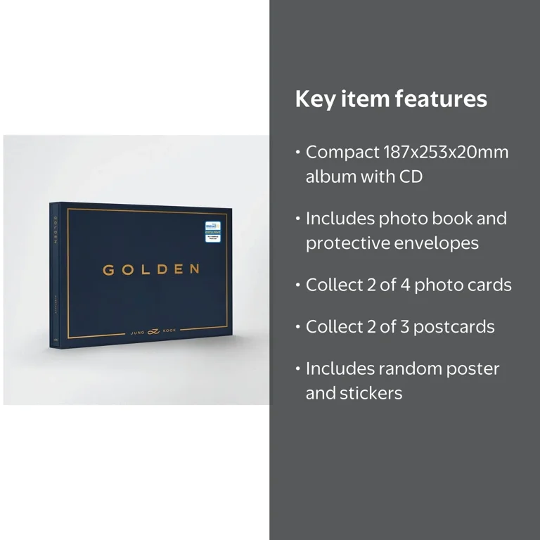Jung Kook (BTS) - GOLDEN (SUBSTANCE) Walmart Exclusive - Music
