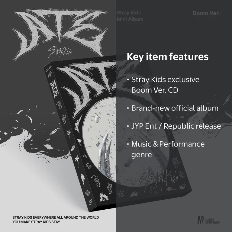 Stray Kids - Ate [Boom Ver.] - Music & Performance - CD - Walmart.com