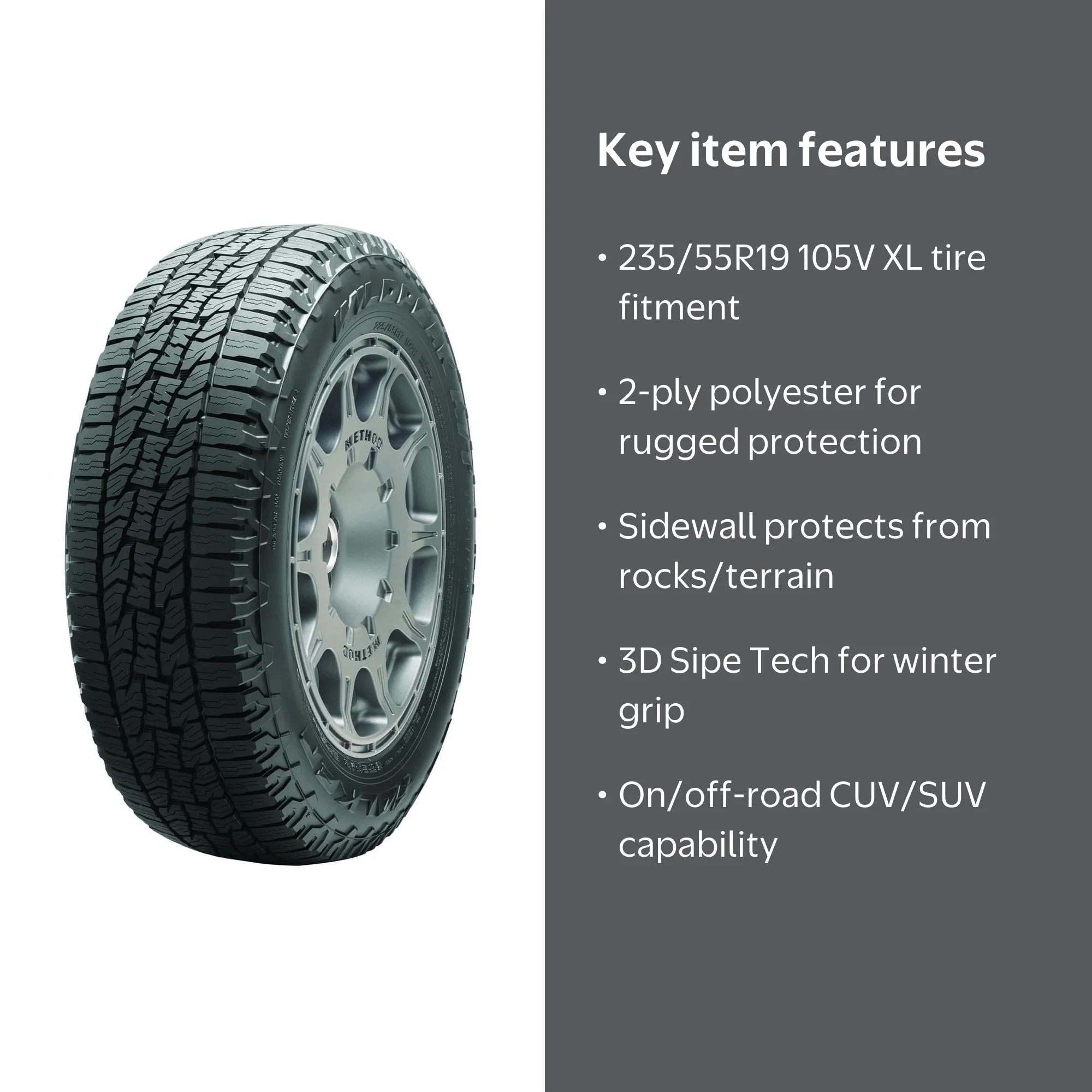 Falken Wildpeak A/T Trail All Terrain 235/55R19 105V XL SUV