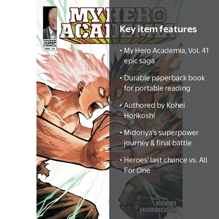 Kohei Horikoshi, My Hero Academia, Vol. 41, Paperback - Walmart.com