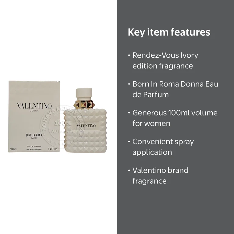 Valentino Born In Roma Donna Rendez-Vous Ivory EDP 3.4 oz / 100 ml