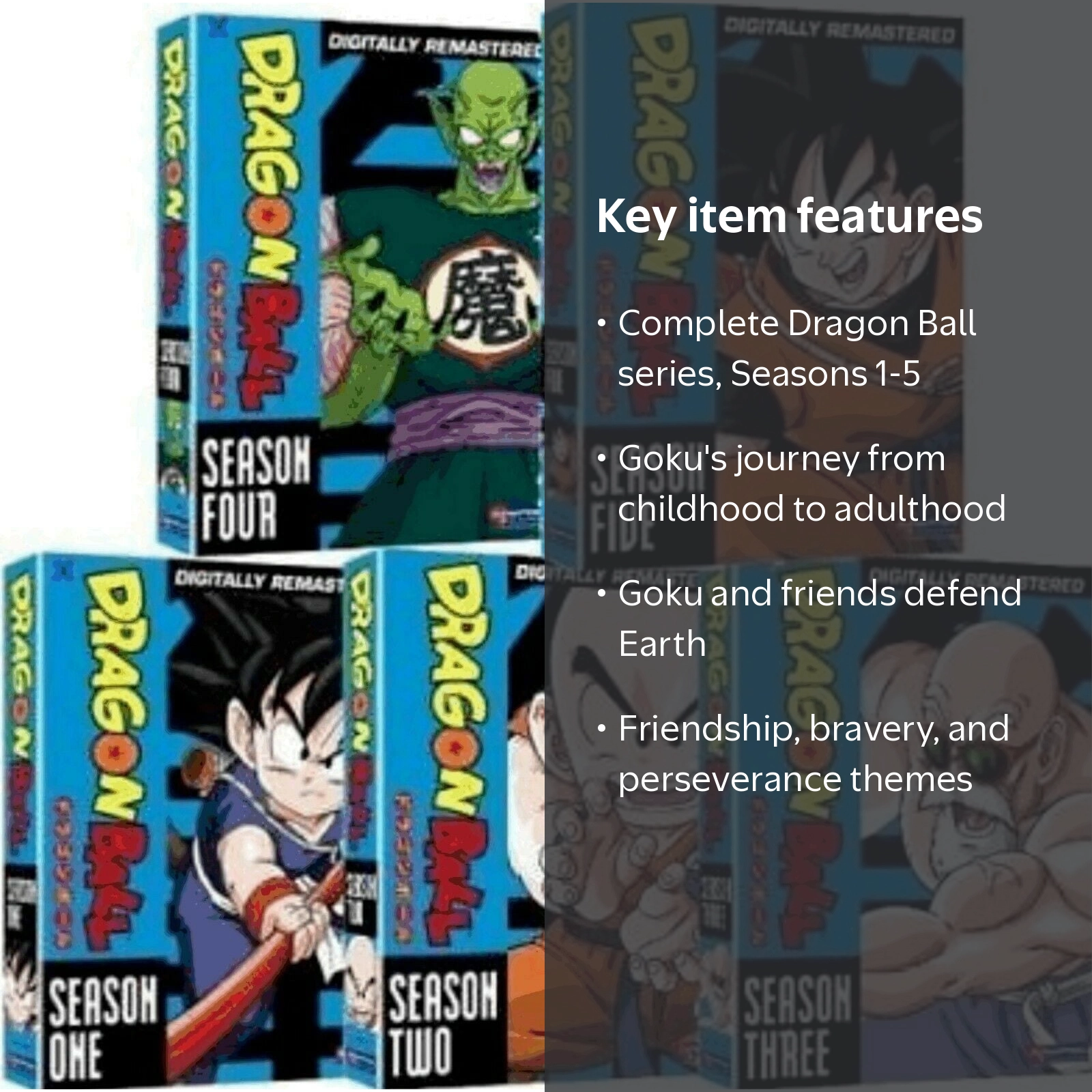 Dragon Ball Dragonball :The Complete Series Season 1-5 DVD