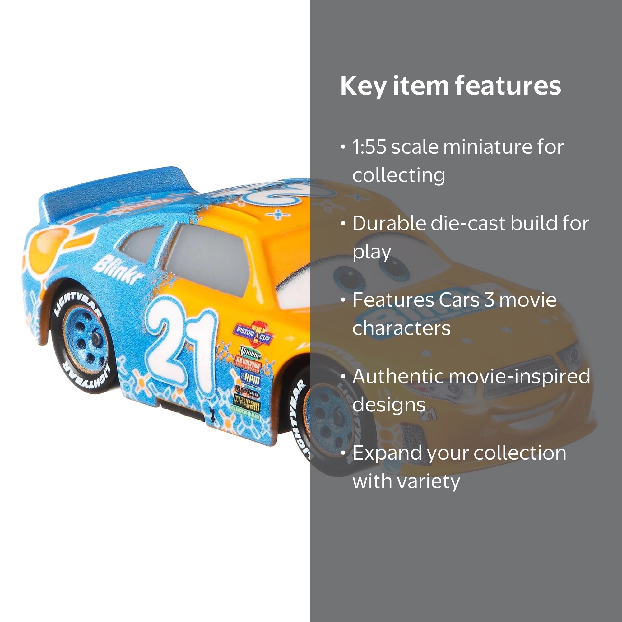 Disney Pixar Cars Speedy Comet - Walmart.com