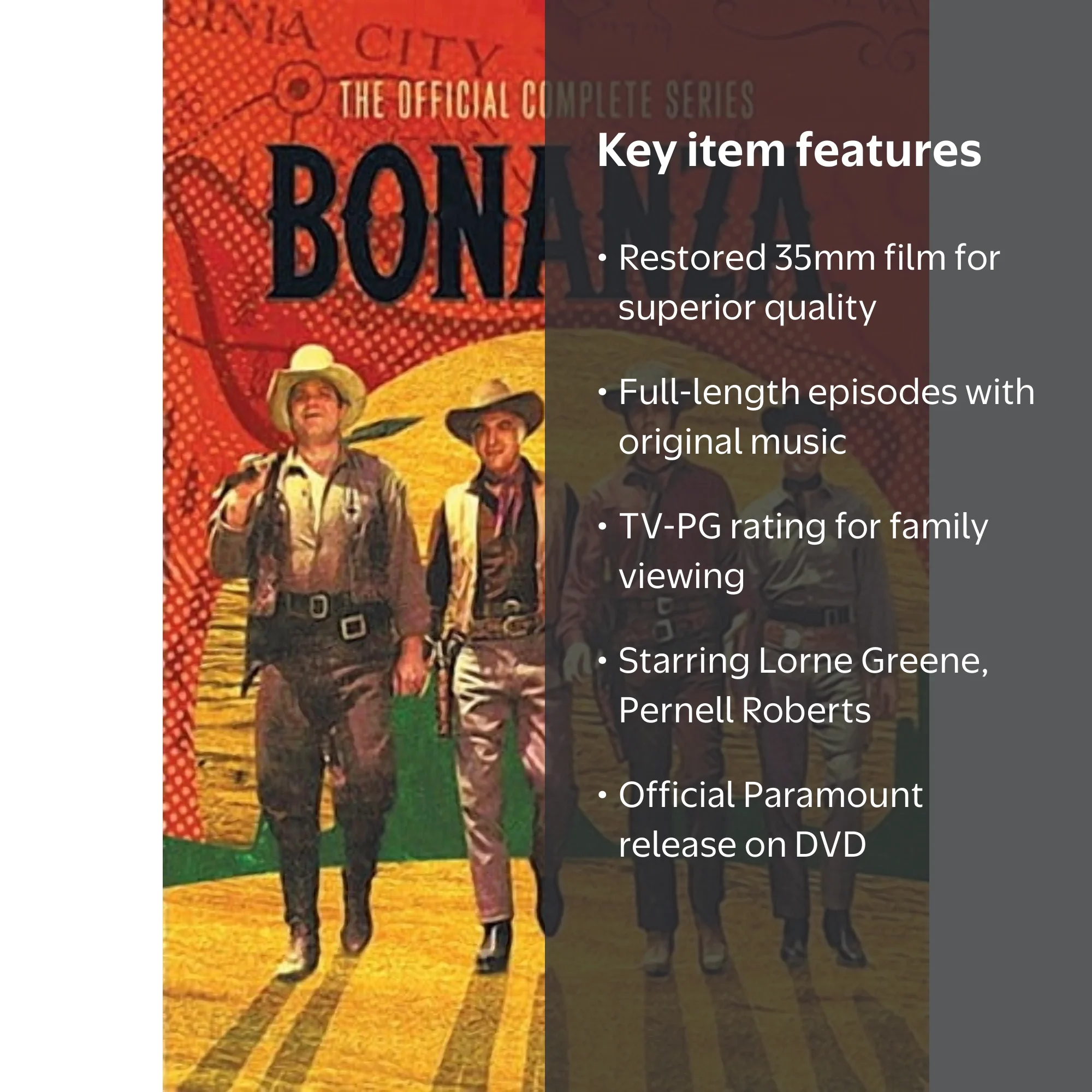 Bonanza: Paramount's Complete Series Drama (DVD) - NBC 1959-73