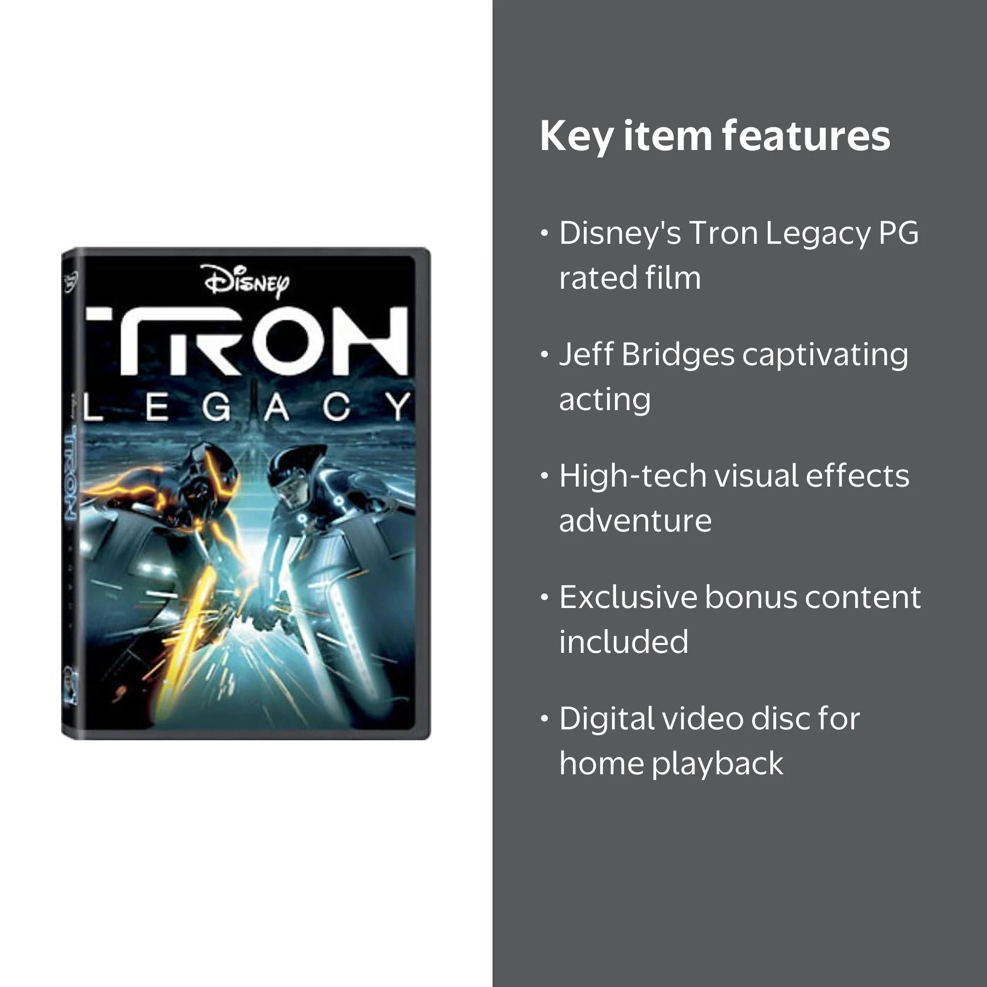 Disney, Digital Video Disc, Tron Legacy, Cyber Universe Adventure