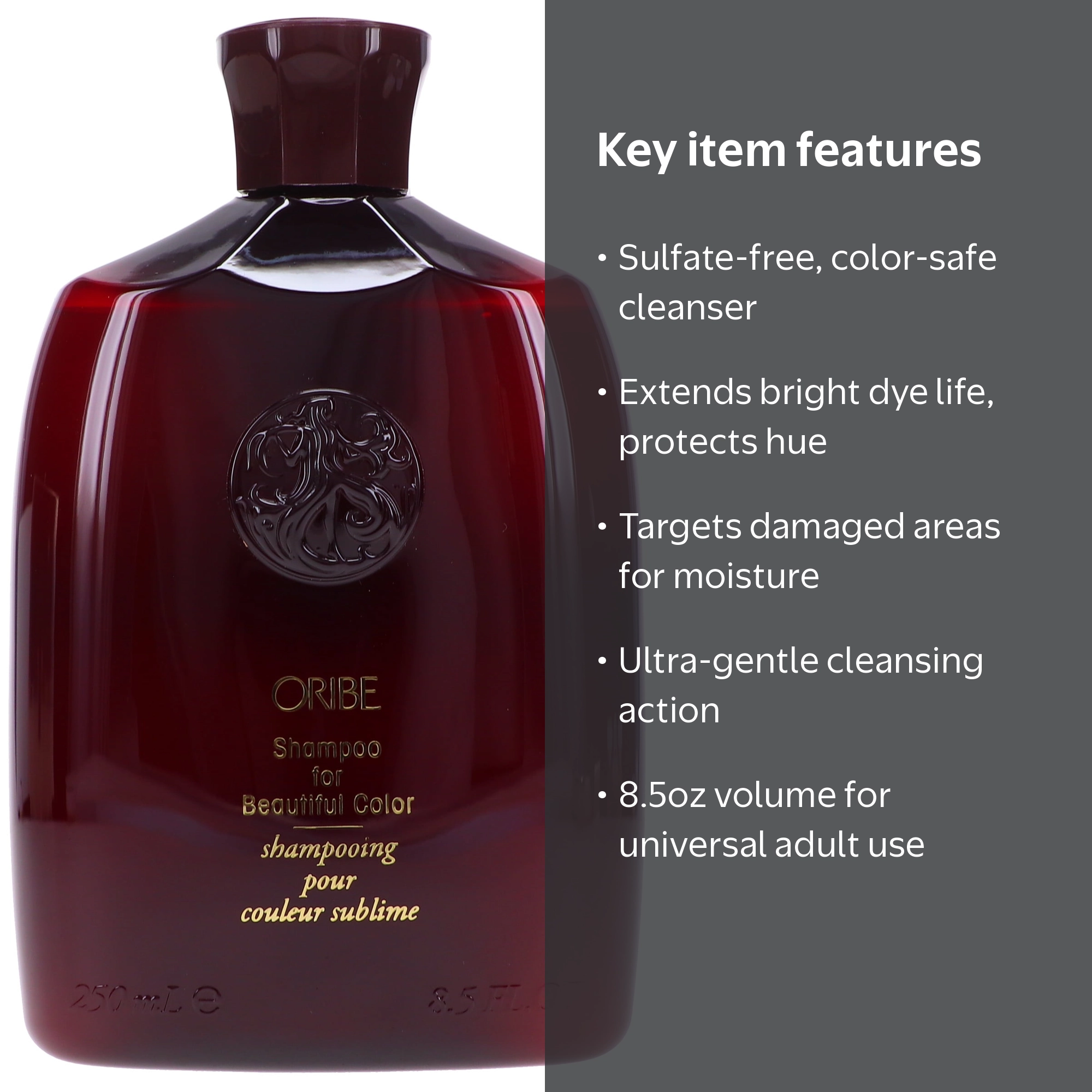 Oribe, Shampoo, For Beautiful Color, Sulfate Free, 8.5oz - Walmart.com
