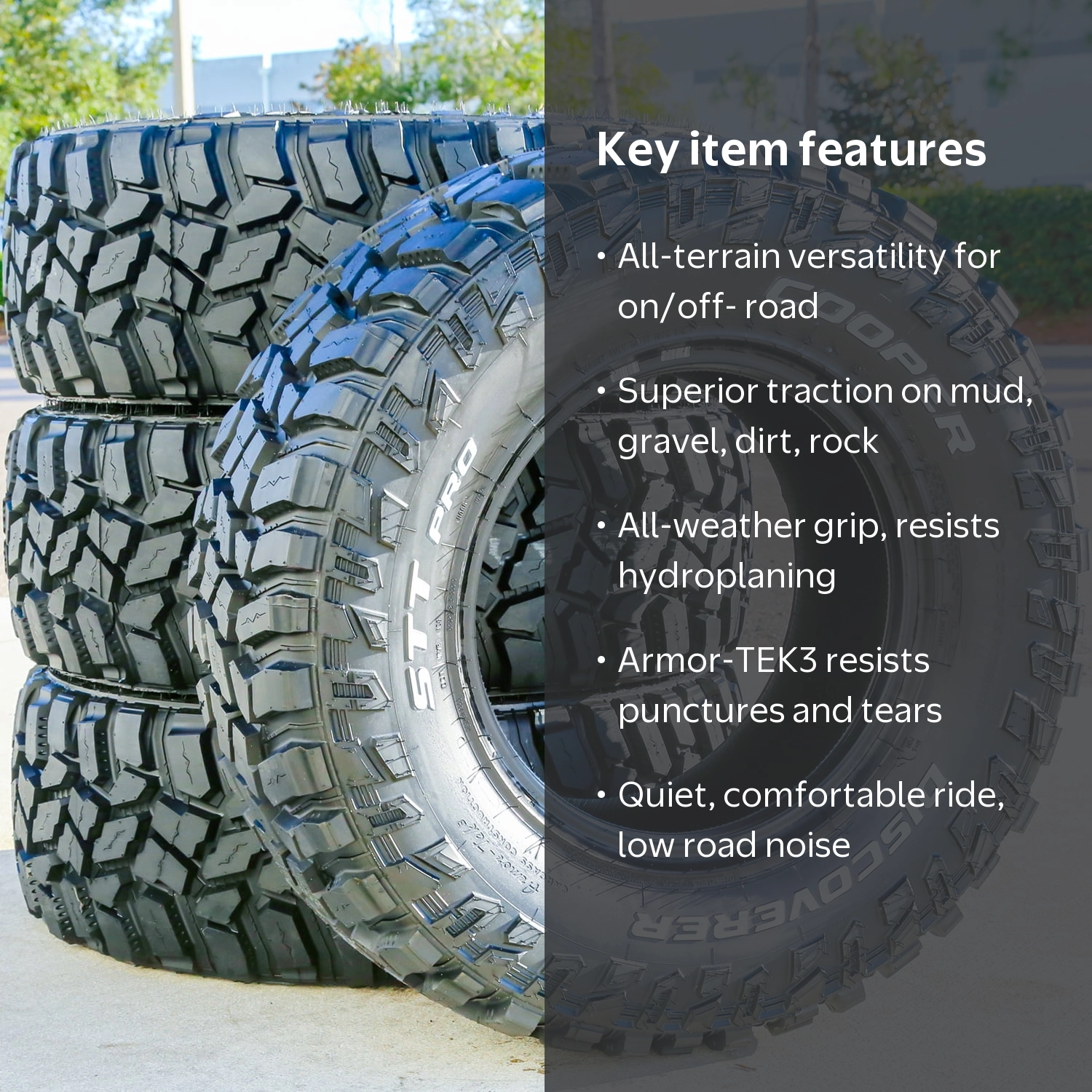 Cooper Discoverer STT Pro LT 275/70R18 125/122P E 10 Ply MT M/T