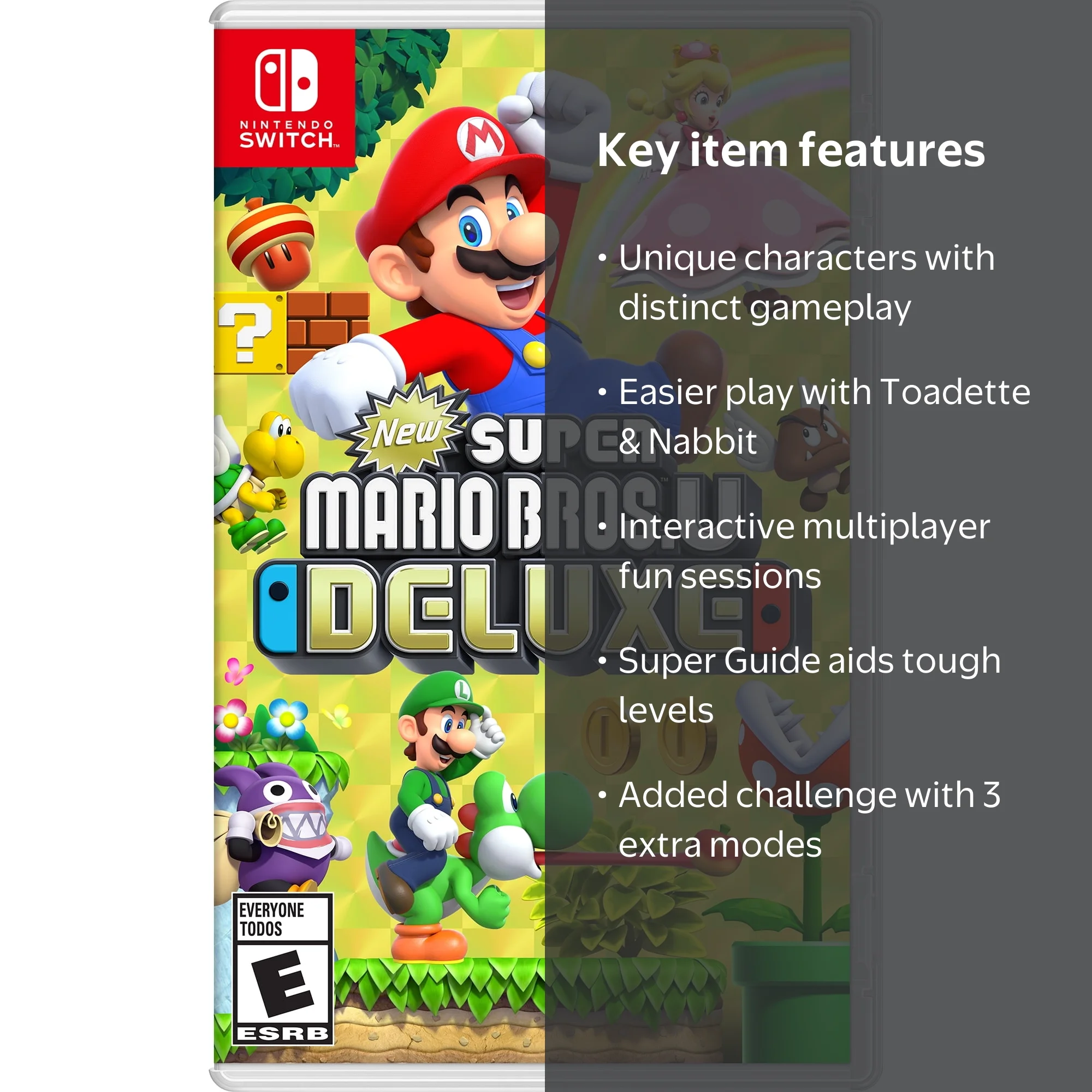 Nintendo Switch Super Mario Bros U: Deluxe - New Party Game