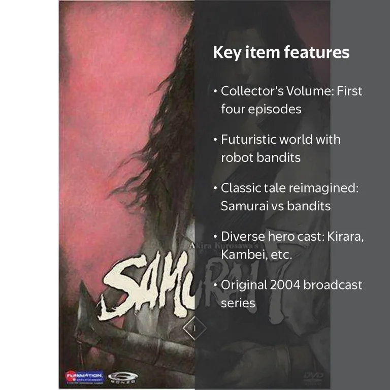 Samurai 7 - Volume 1 (Limited Edition) - Walmart.com