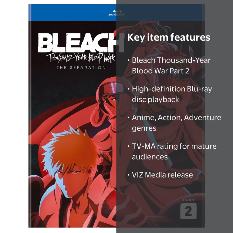 Bleach: Thousand-Year Blood War Part 2 (Blu-ray), Anime, VIZ Media