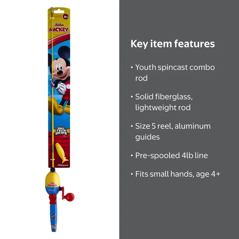 Shakespeare, Disney Mickey Beginner Kit, 2'6