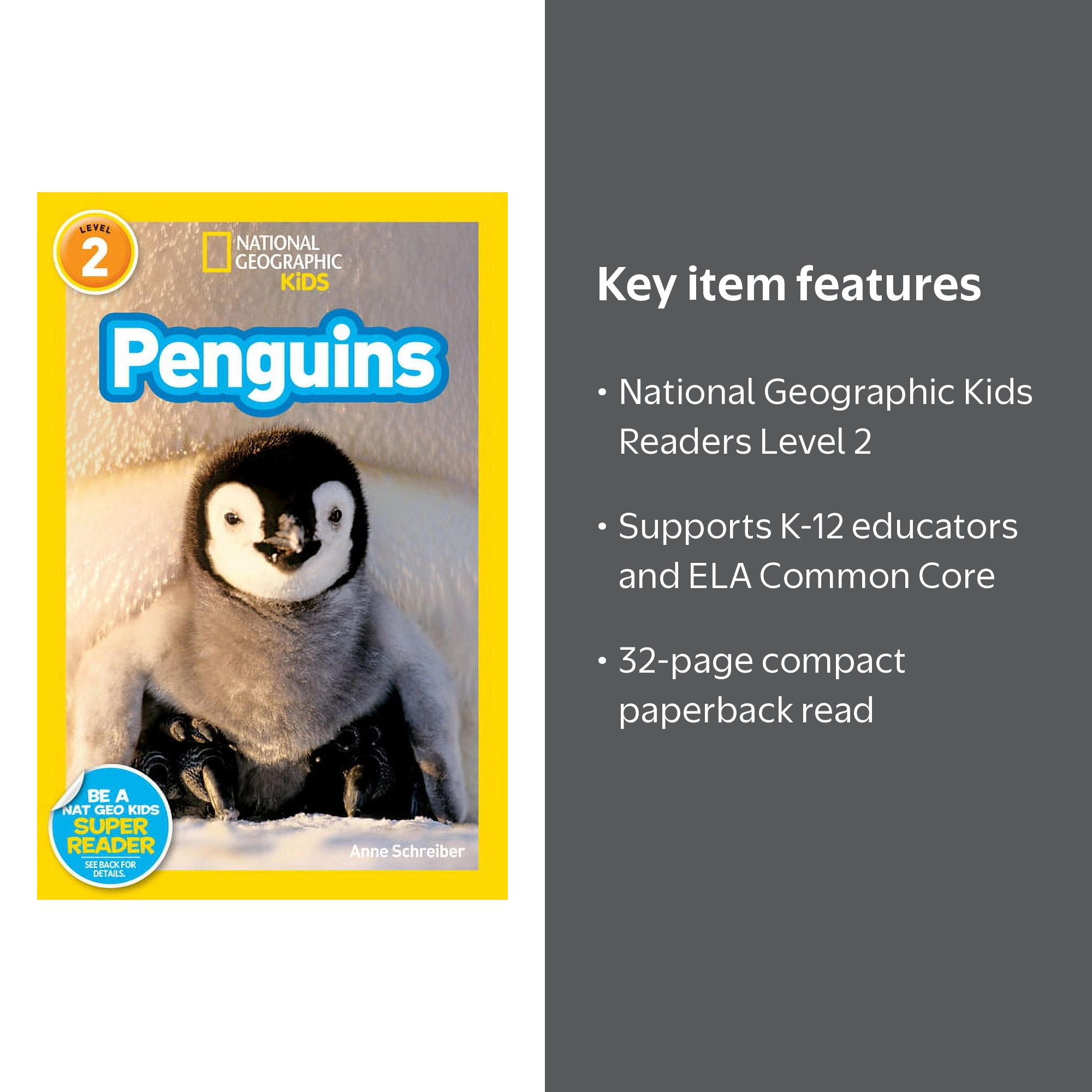 National Geographic Kids Readers Penguins (National Geographic