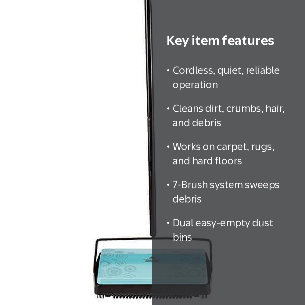 BISSELL Refresh Non-Electric, Easy to Use, Compact Carpet & Floor