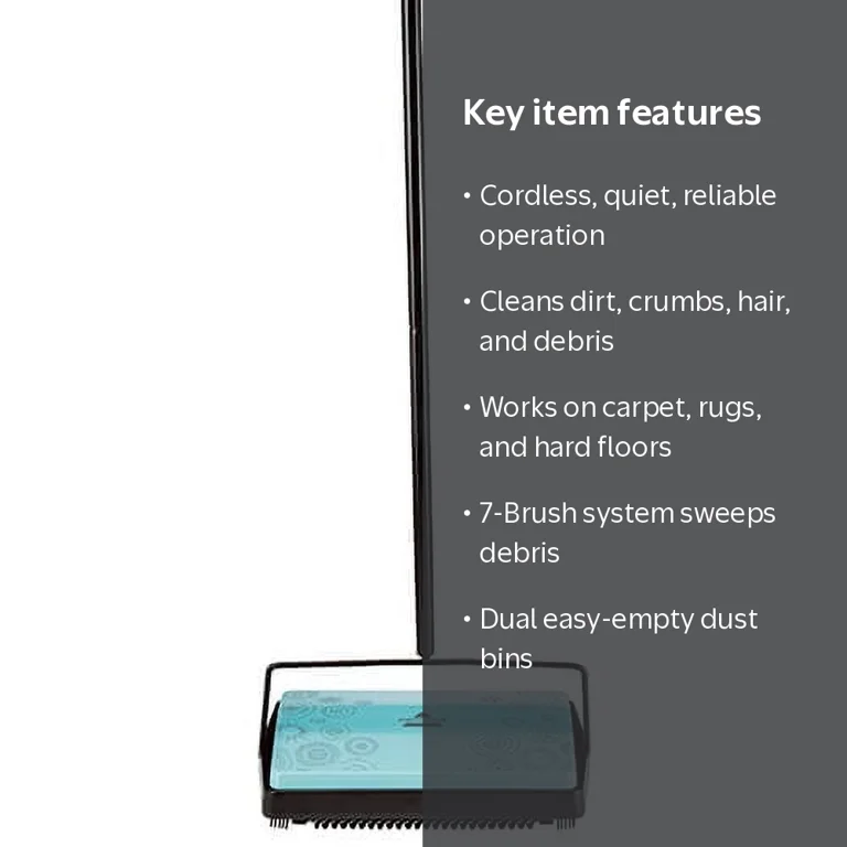 BISSELL Refresh Non-Electric, Easy to Use, Compact Carpet & Floor