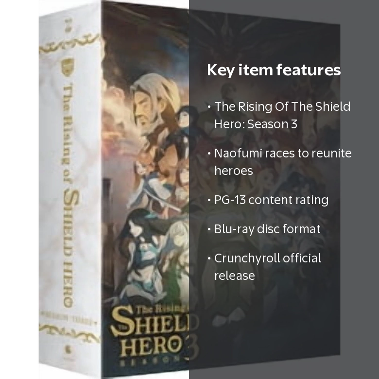 The Rising Of The Shield Hero: Season 3 - Walmart.com
