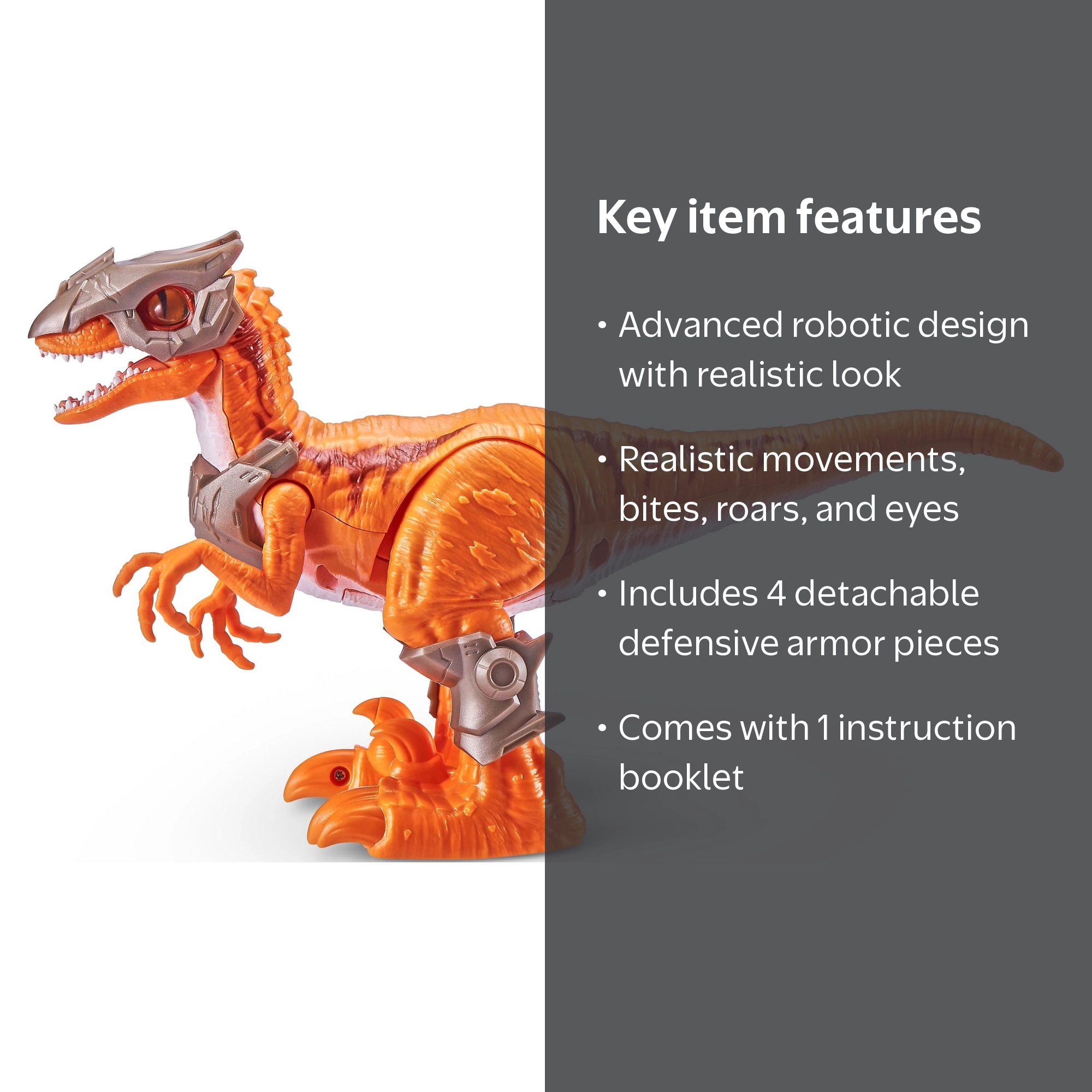 ★夏休み値引きRobo Alive Dino Wars ZURU恐竜戦争ラプター ZURU Robo Alive Dino Wars Raptor - Advanced Robotic Dinosaur Toy