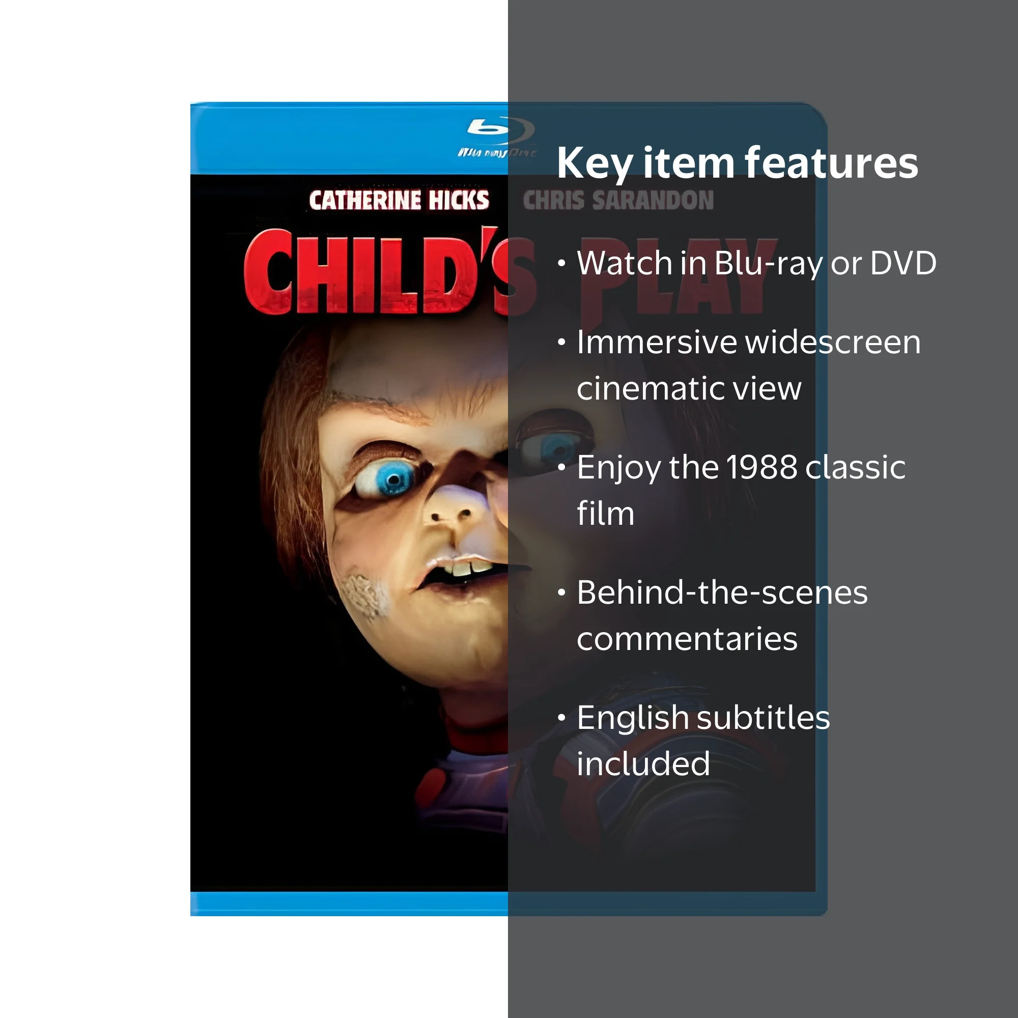 Walmart Exclusive: Child's Play Movie (Blu-ray + DVD) (Widescreen