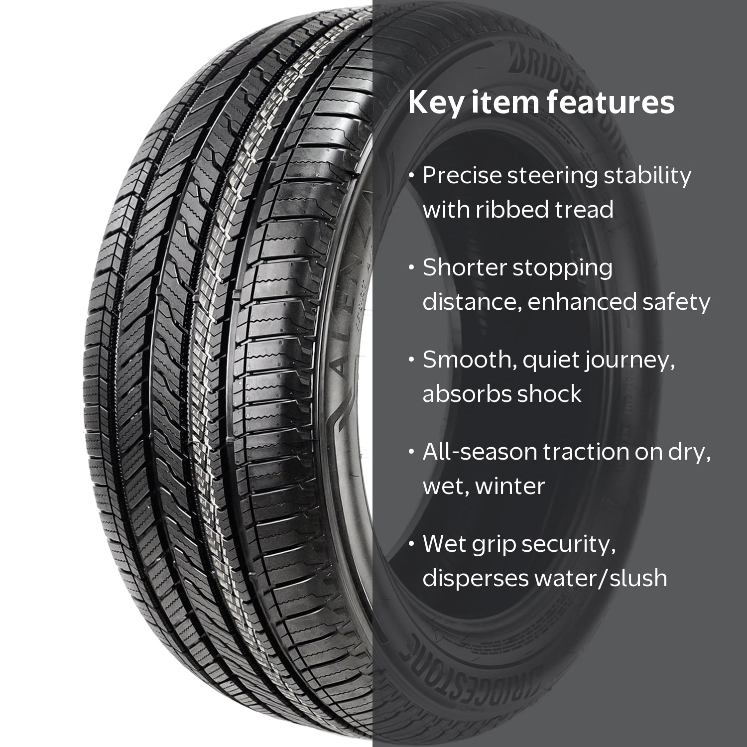 Bridgestone Alenza Sport A S 285/45R21 XL All Season Tire
