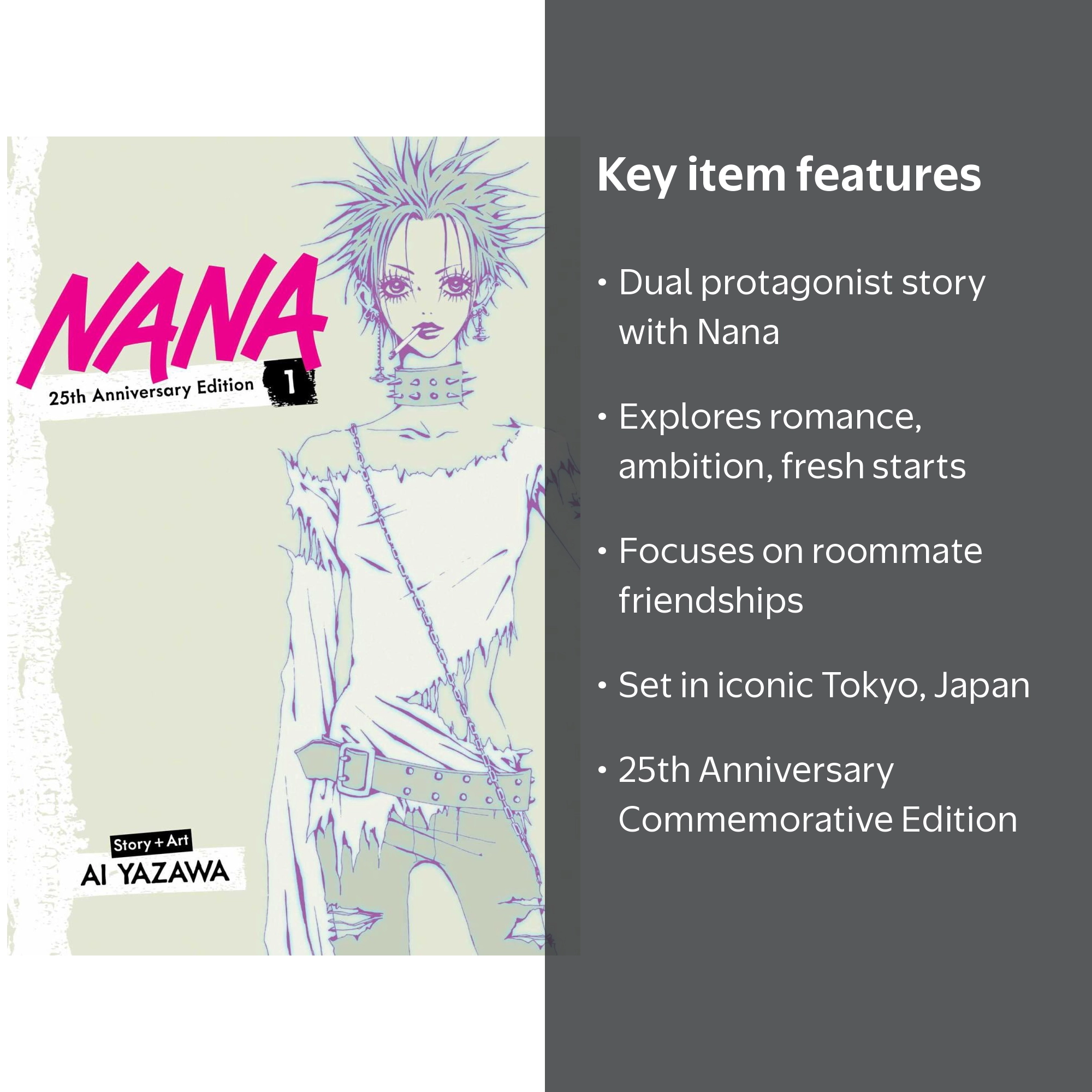Ai Yazawa, Book, Nana 25th Anniversary Edition, Vol. 1, Paperback