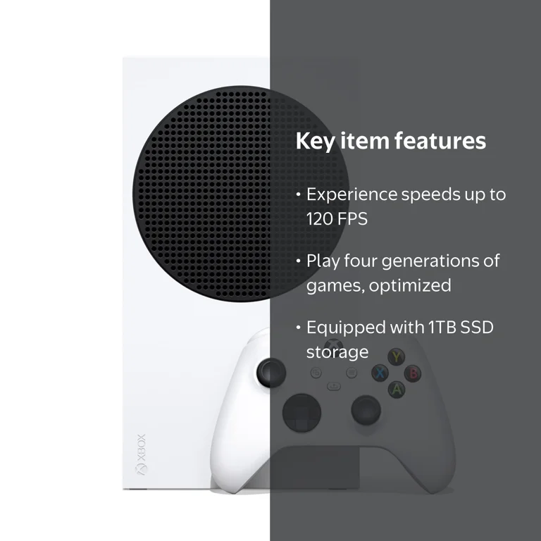 Xbox, All Digital Gaming Console, 1TB SSD, Robot White - Walmart.com