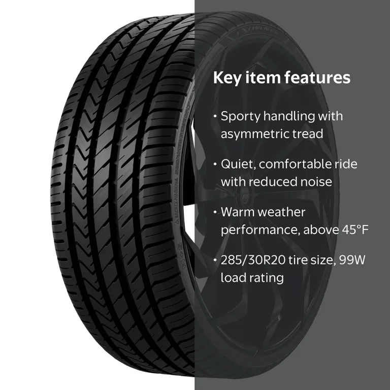 Lexani, Passenger Tire, 285/30R20 99W, Sporty Handling - Walmart.com