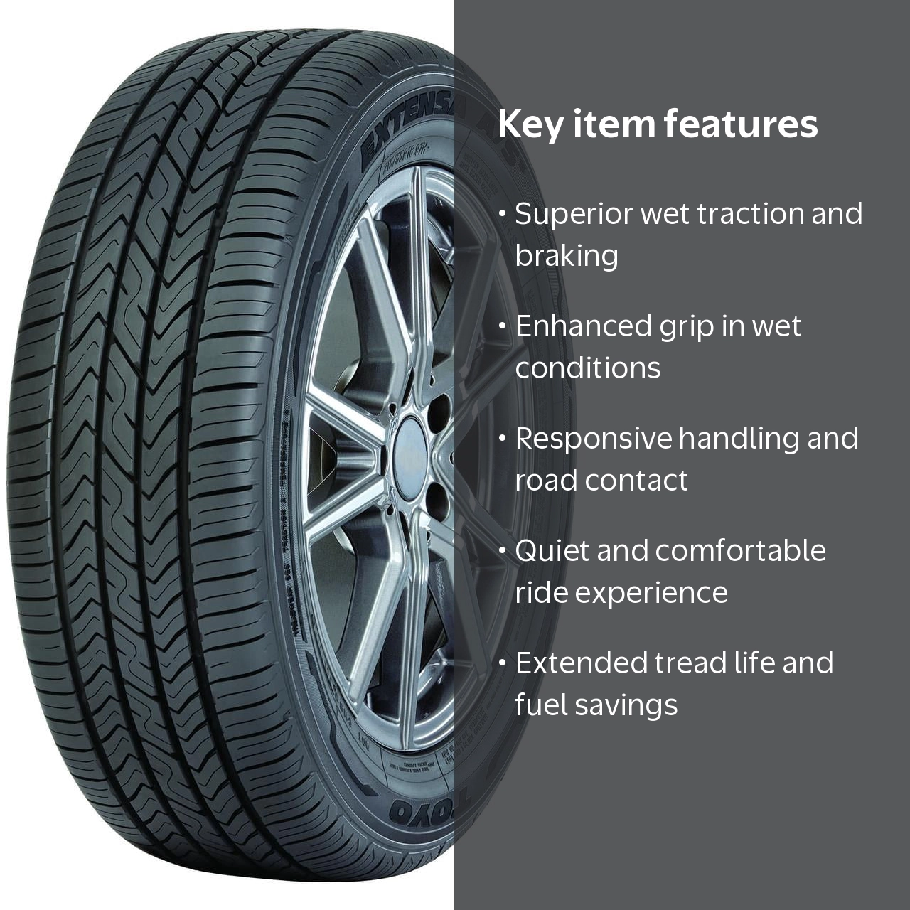 Toyo Extensa A/S II All Season 175/65R14 81T Passenger Tire