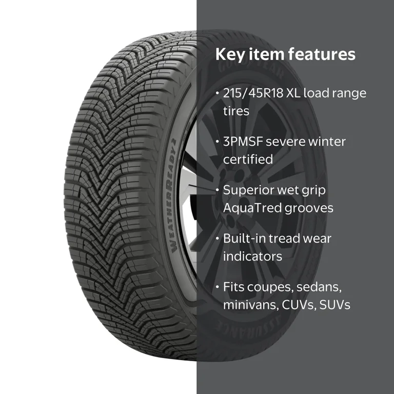 Goodyear Assurance WeatherReady 2 All Weather 215/45R18 93V XL