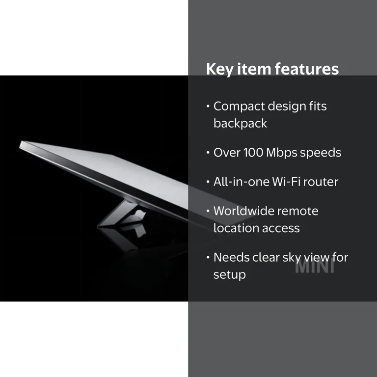 STARLINK, Mini Kit AC Dual Band Wi-Fi System, Satellite, White