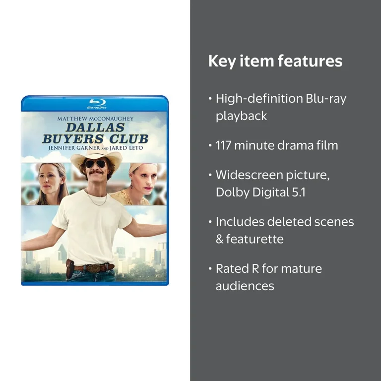 Dallas Buyers Club (Blu-ray) - Walmart.com