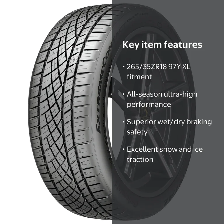 Continental ExtremeContact DWS06 PLUS UHP All Season 265/35ZR18