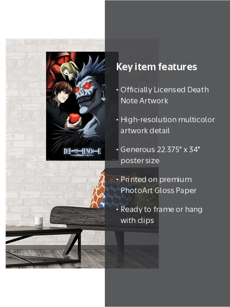 Death Note - Group Wall Poster, 22.375