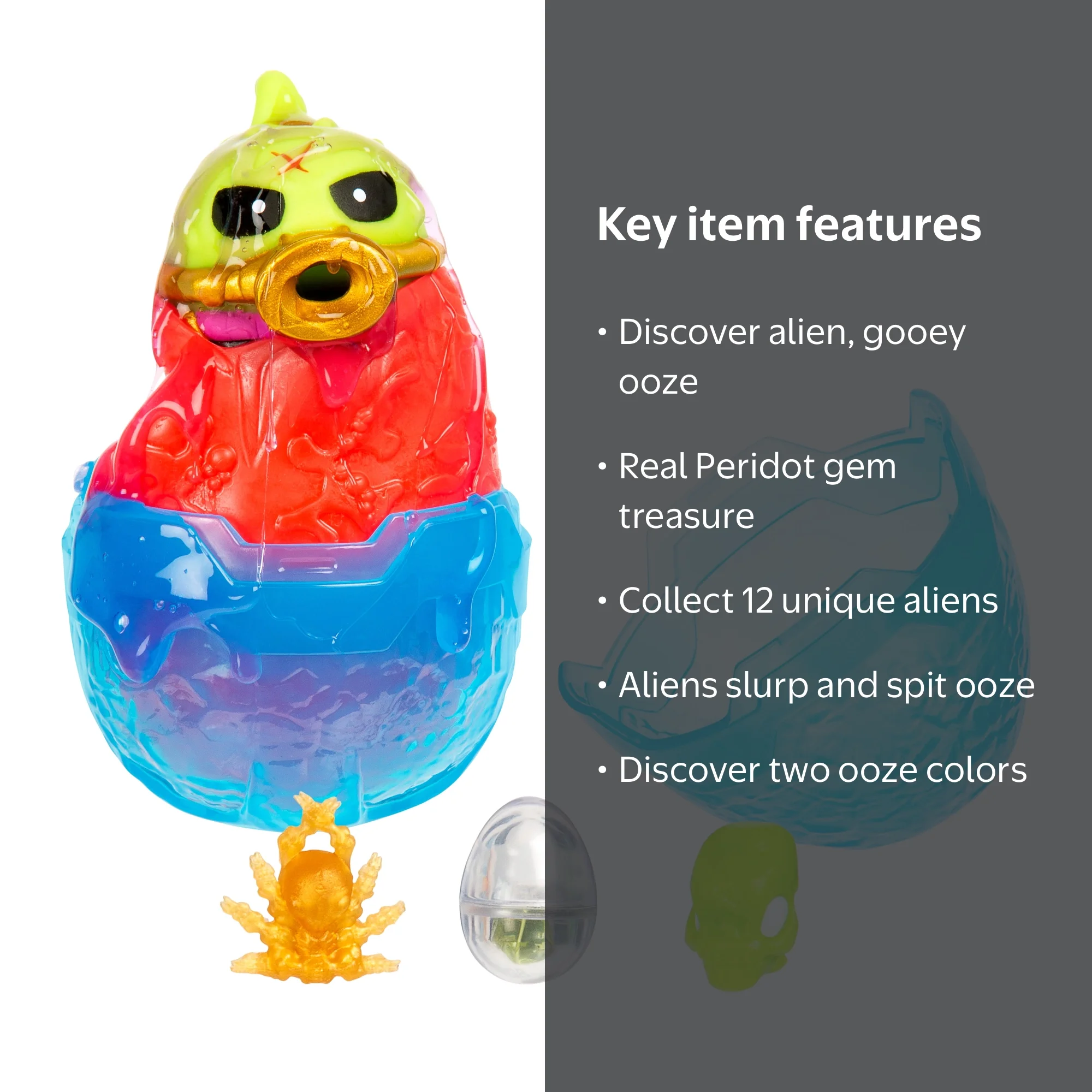 Treasure-X Aliens Ooze Egg, with Collectible Figure - Walmart.com