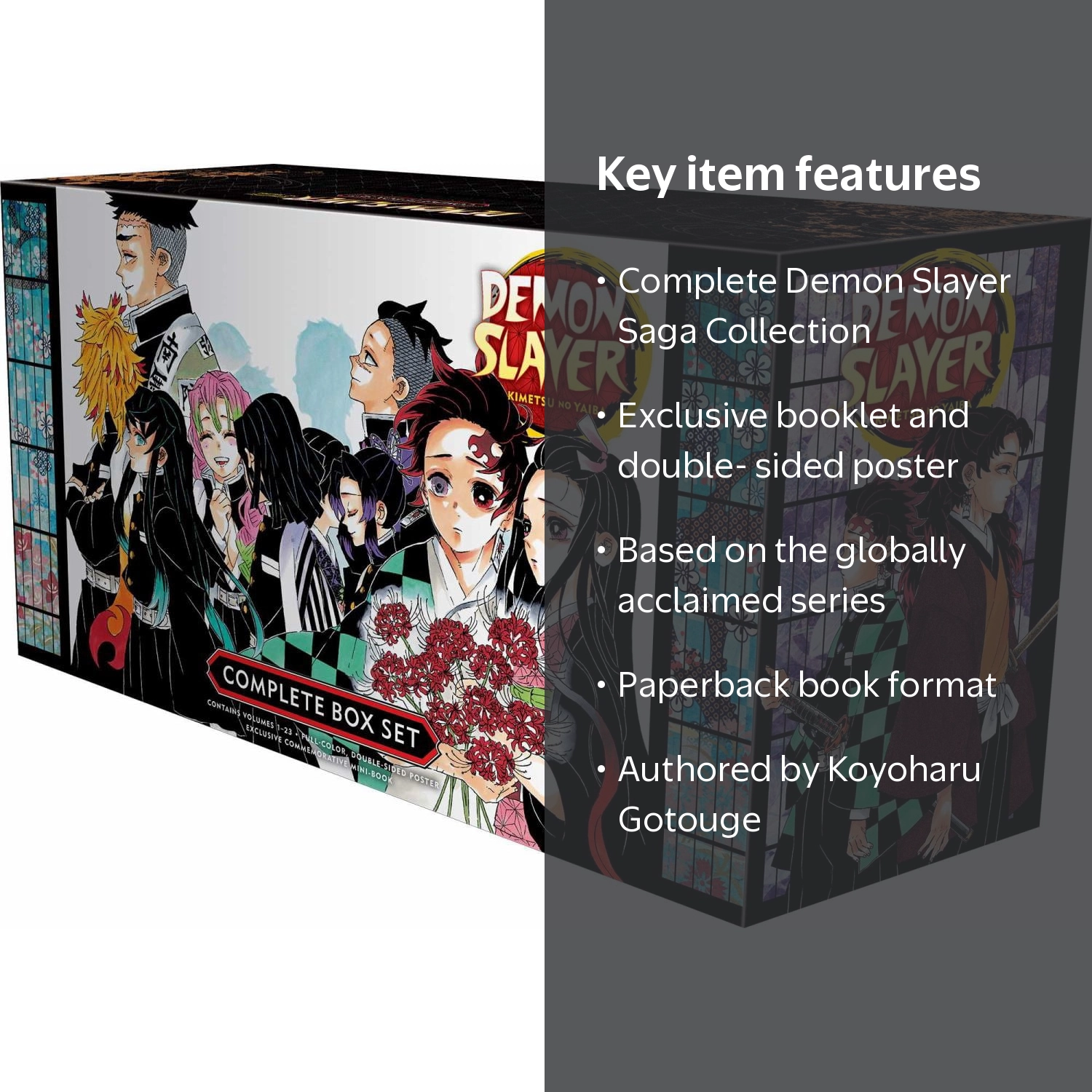 Demon Slayer: Kimetsu No Yaiba Complete Box Set Volumes 1-23