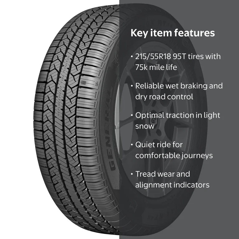 General AltiMAX RT45 All Season 215/55R18 95T Passenger Tire