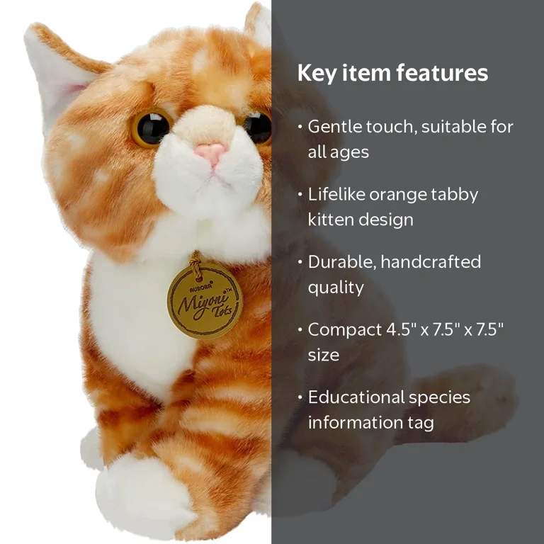 Aurora Realistic Plush Toy - 10