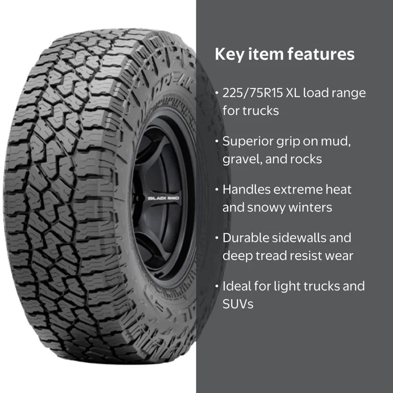 falken wildpeak 225/75/15 Winter Tires