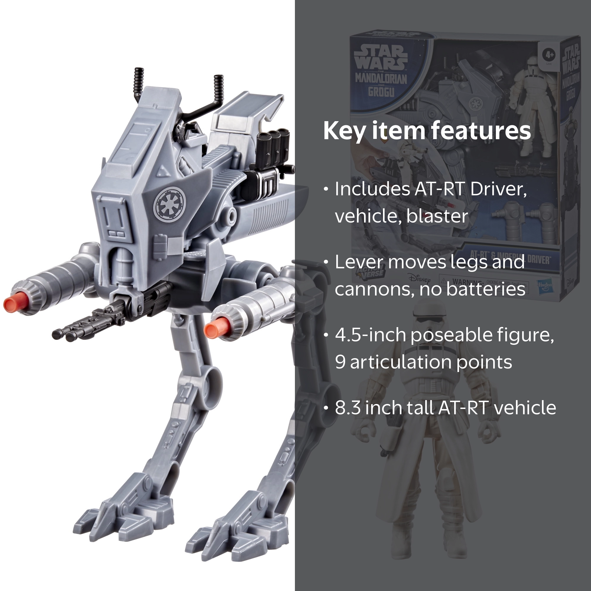 Star Wars ActionVerse AT-RT & Imperial Remnant AT-RT Driver