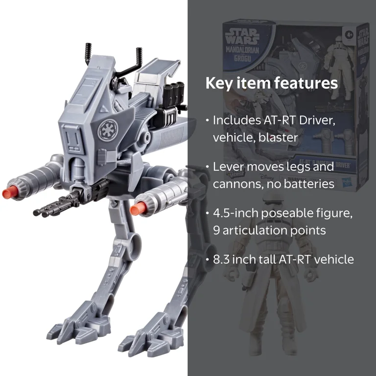 Star Wars ActionVerse AT-RT & Imperial Remnant AT-RT Driver
