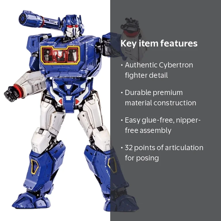 Transformers Soundwave & Ravage 3D Model Kit | Pre-Painted, Easy