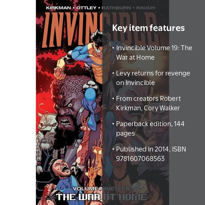 Invincible Invincible Volume 19: The War at Home, Book 19