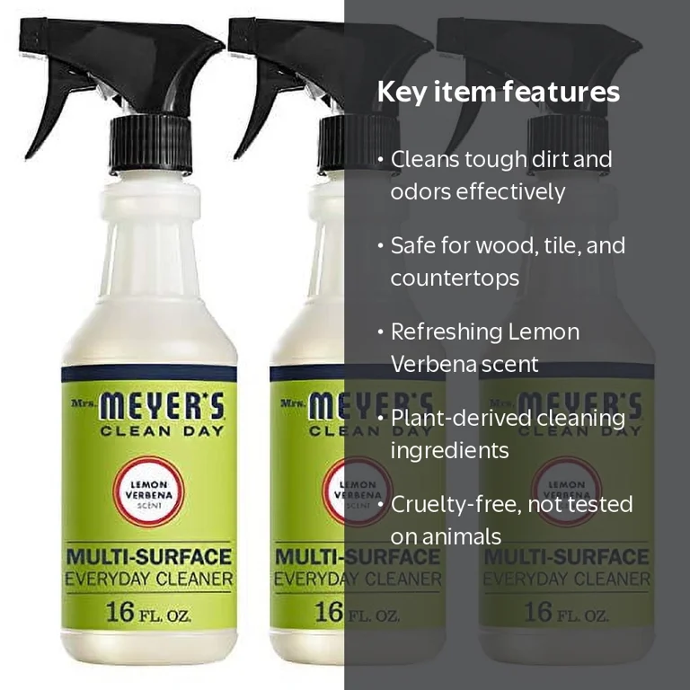 Mrs. Meyer's Clean Day Multi-Surface Everyday Cleaner, Lemon